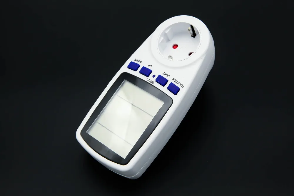 Немецкий тип штепсельная вилка европейского стандарта цифровой ваттметр