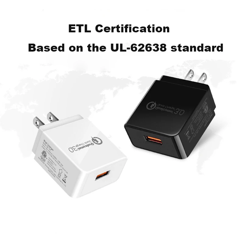 Универсальное быстрое зарядное устройство USB C 18 Вт 3 0 5 В А для Huawei вилка ЕС и США