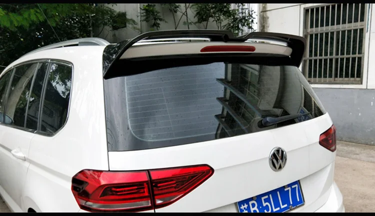 ABS краска заднее крыло багажника спойлер для 16 17 18 Volkswagen VW Touran по EMS