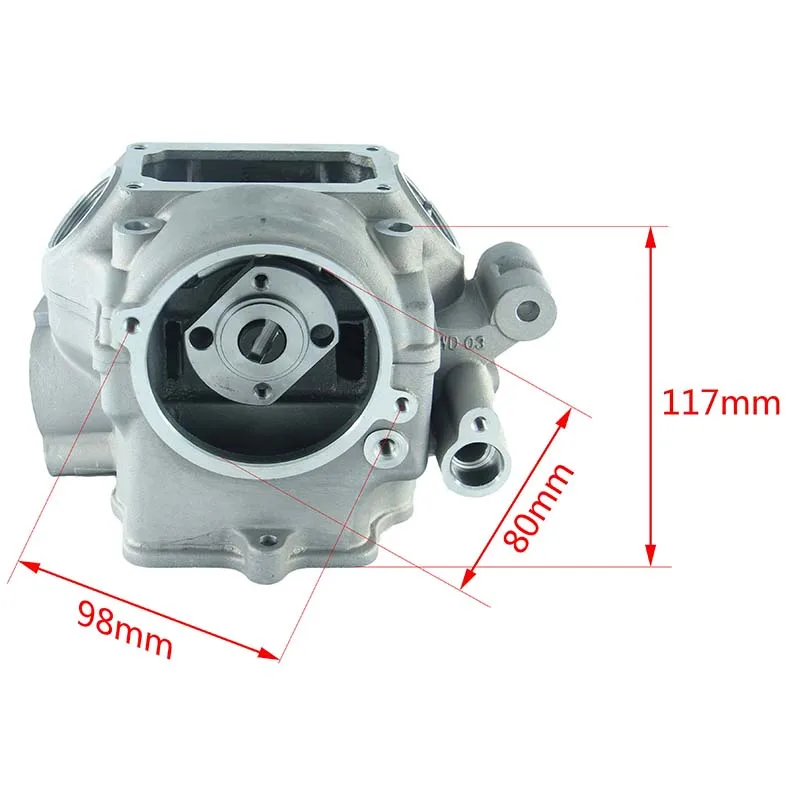 250cc CB250 детали двигателя с водяным охлаждением головка цилиндра подходит для Zongshen