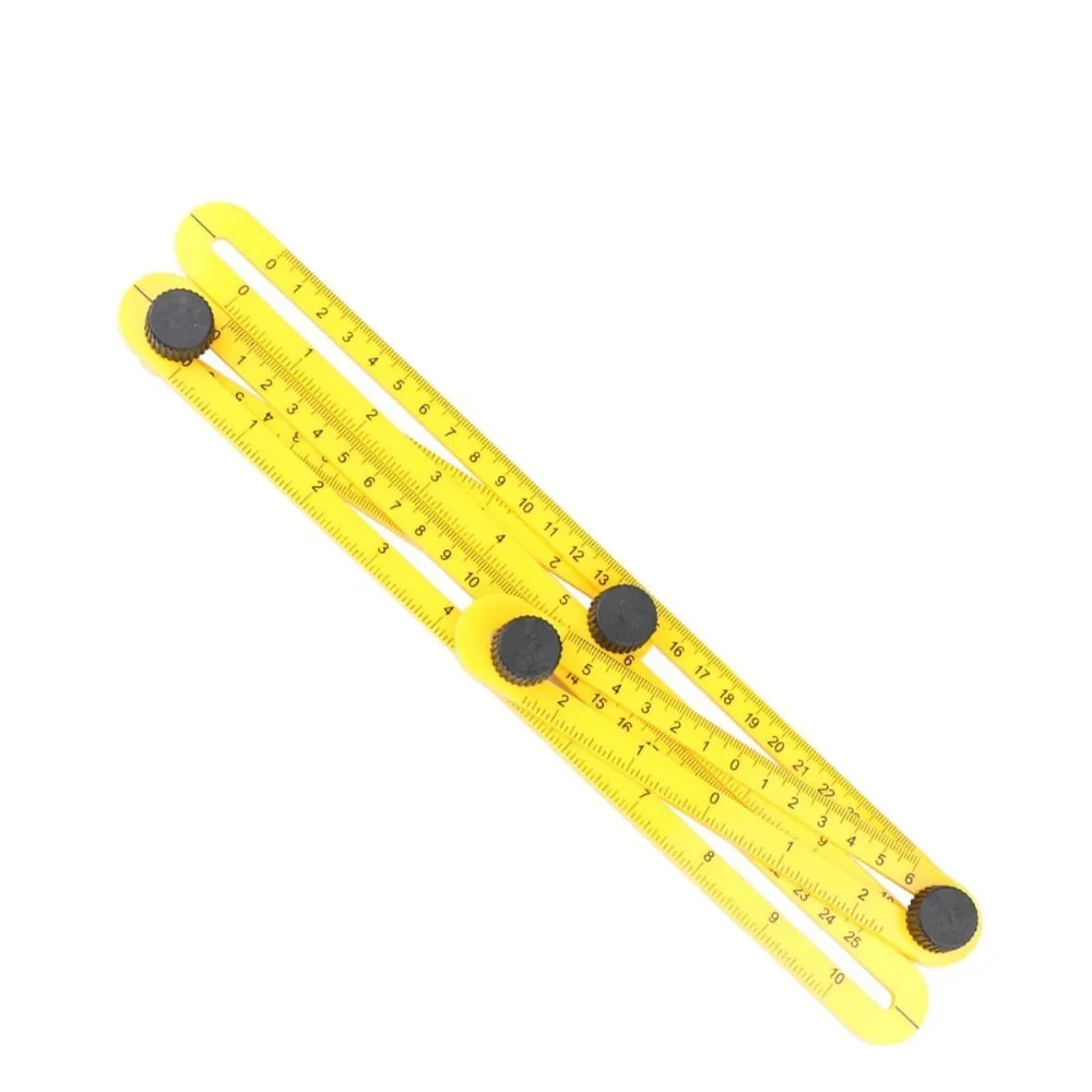 2 шт. угол шаблон инструмент измеряет все углы и формы четырехсторонний линейка