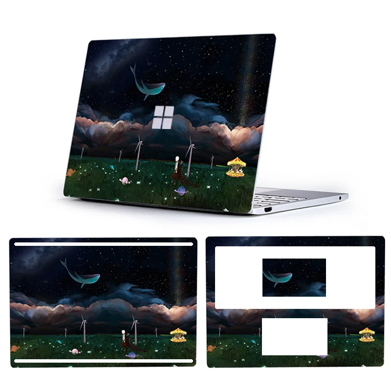 Наклейки на ноутбук для microsoft Surface Book 2 13,5 15 дюймов, окрашенный Полностью Защитный чехол для Surface book 13,5, чехол для ноутбука