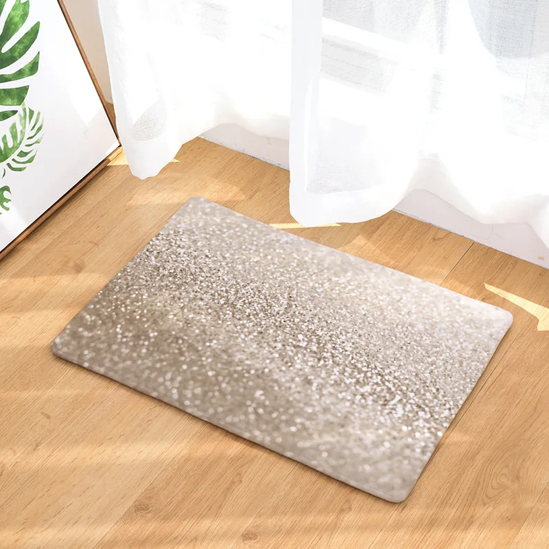 CAMMITEVER Сияющий Алмазный коврик для украшения дома из полиэстера нескользящий