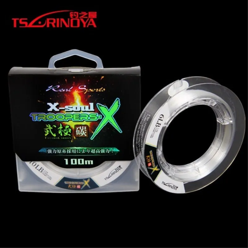 TSURINOYA 100m 1 5 3 0 # леска 6lb/8lb/10lb/12lb японская сырьевая шелковая рыболовная проволока