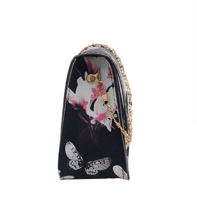 2019 новая женская сумка в Корейском стиле на замке с цепочкой маленькая