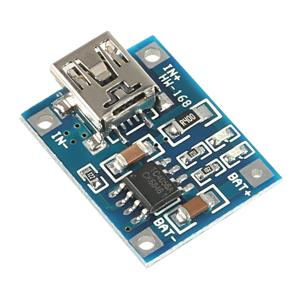 5 шт. 10 MINI USB 5V 1A TP4056 модуль зарядного устройства литиевой батареи зарядная плата с