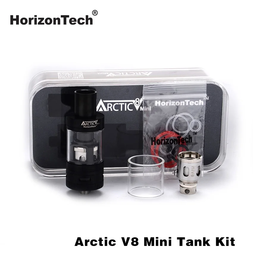 Оригинальный horizontech Arctic V8 Мини Танк комплект arctic v8 распылитель 3 мл! Бесплатная