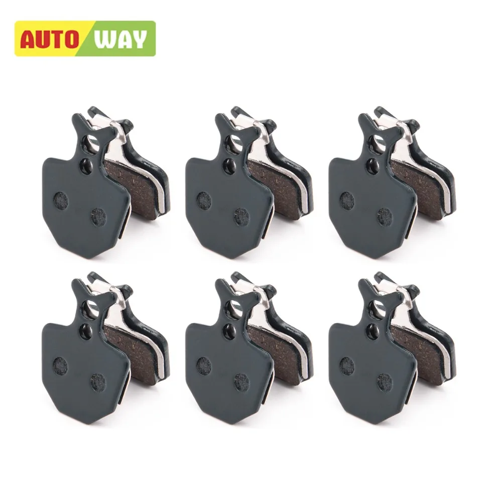 Autoway 6 пар тормозных колодок для велосипеда FORMULA ORO K18 K24 PURO GIANT DA7 части дисковых