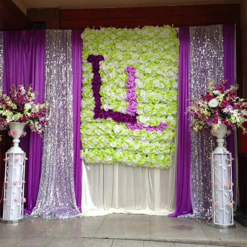 

50pcs 10cm Artificial Silk Rose Craft Flower Head Wedding Decoration Fake Flower For DIY Gold Flower Wall fleurs artificielle