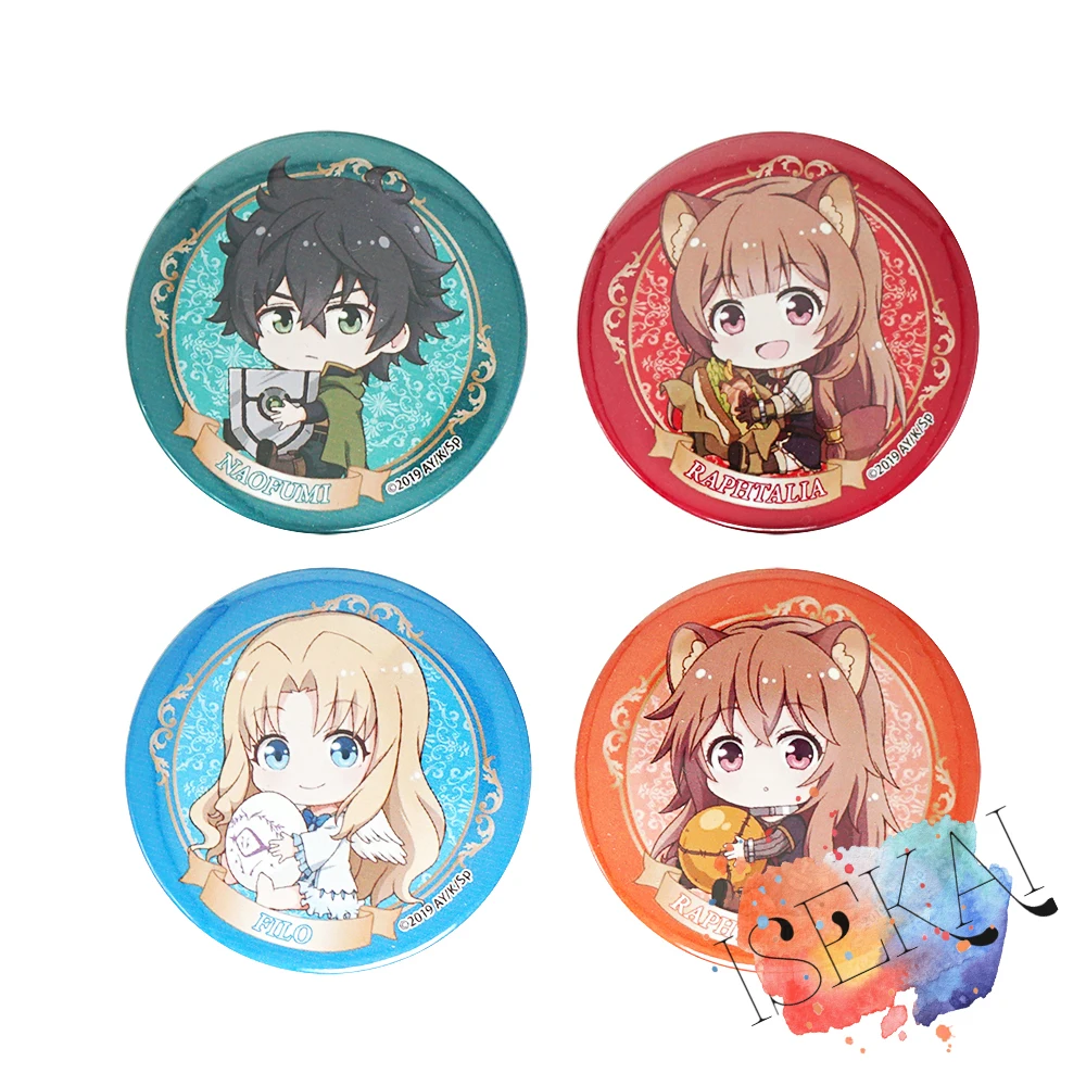 The Rising of the Shield Hero Tate No Yuusha Nariagari симпатичный значок брошь на булавке|Броши| |