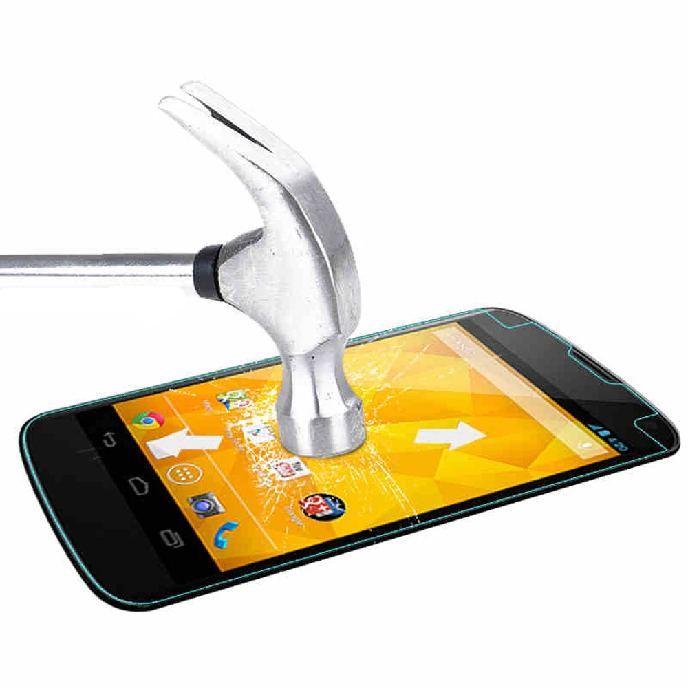 2 шт. 2.5D 0 26 мм 9H Премиум Закаленное стекло защитная пленка для экрана LG Google Nexus 4 E960 5