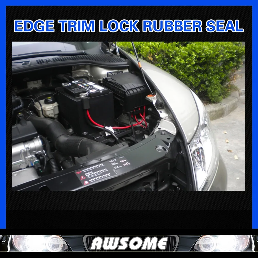 Уплотнительная лента для автомобиля обрезная обрезки краев 118 &quot 300 см профиль