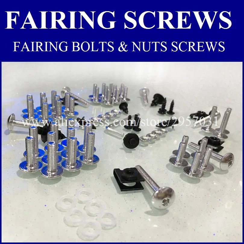 Обтекатель болты и гайки винты обтекателей комплект Подходит для HONDA CBR600 RR F5 2003 2004