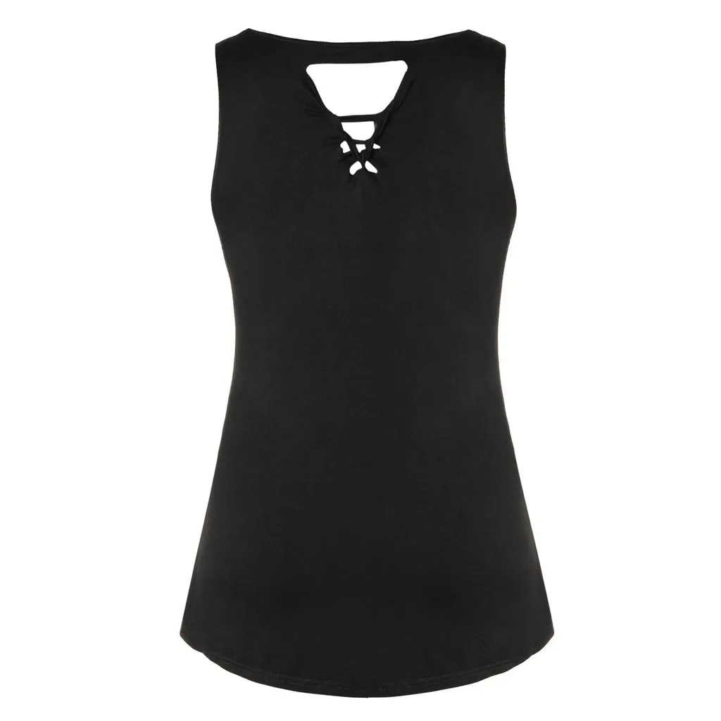 Бесплатная Страусиная Женская футболка без рукавов с рваным принтом черепа