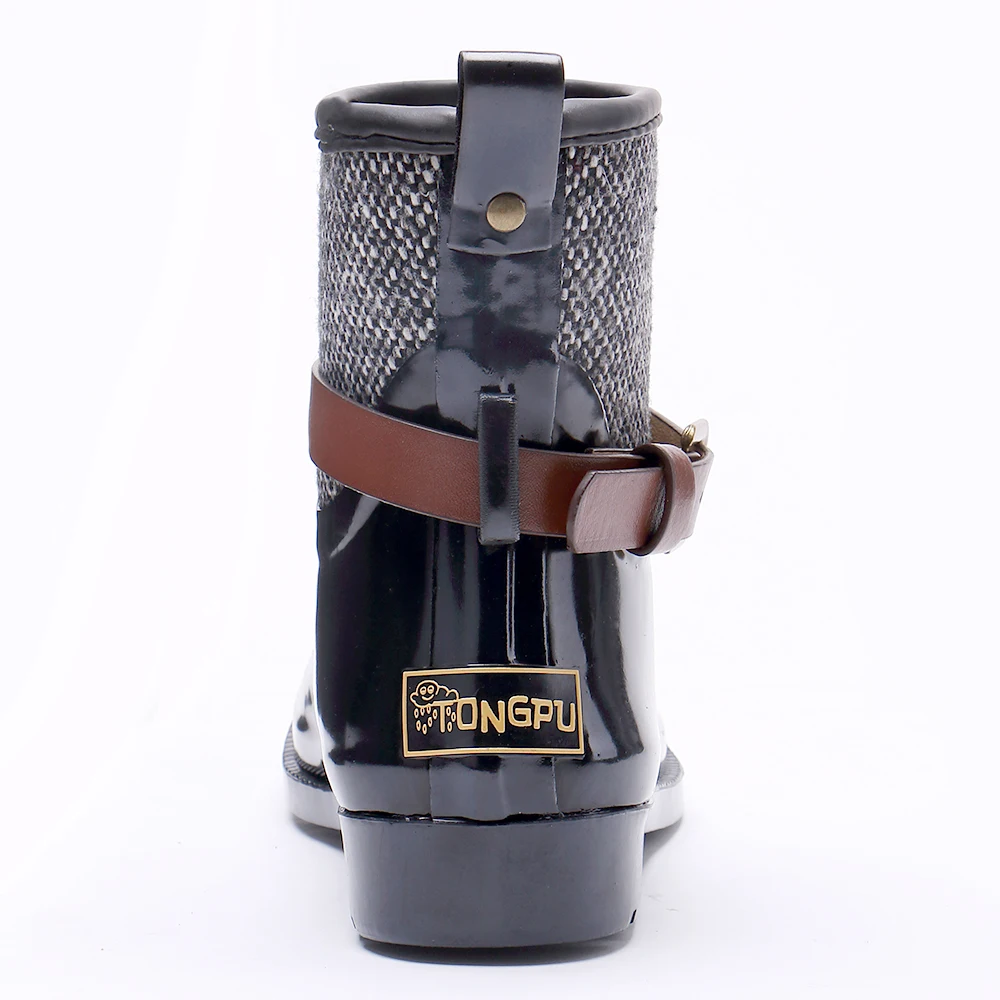 TONGPU женские резиновые сапоги до щиколотки 242 542|rubber boots|boots for womanrubber boots women |