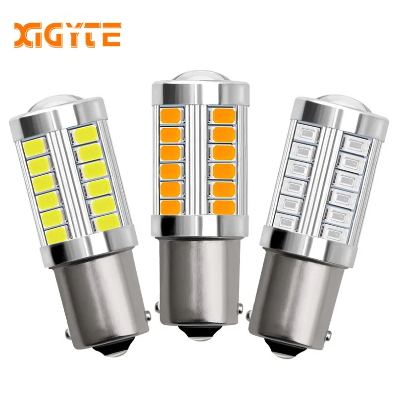 1 шт. 1156 BA15S P21W 33 led 5630 5730 smd Автомобильный задний фонарь тормозной светильник s авто