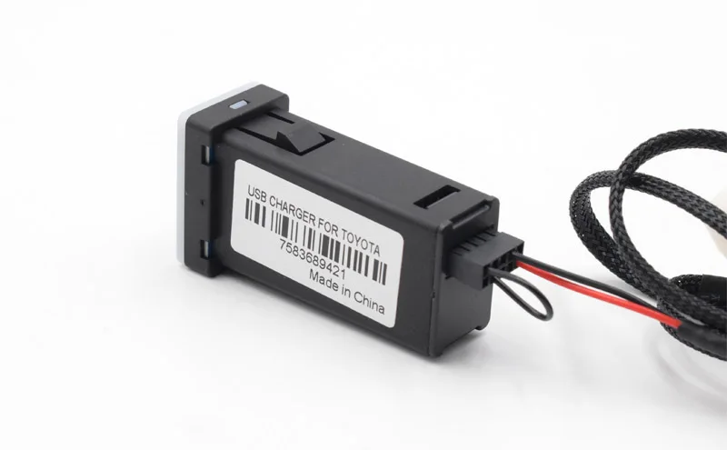 XCGaoon специальный QC3.0 быстрое зарядное устройство 2 USB интерфейс разъем зарядное устройство адаптер для TOYOTA, DC-DC Преобразователь мощности