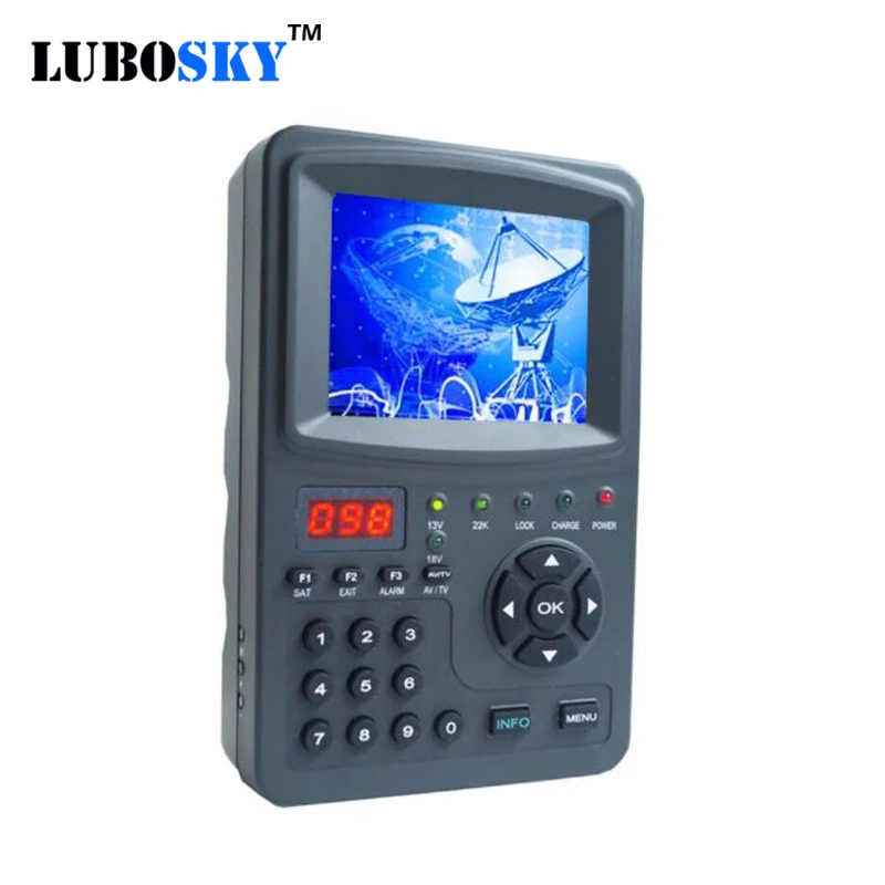 Цифровой ТВ тюнер спутниковый Finder измеритель сигнала 3 5 дюйма sk 968g ручной бизнес