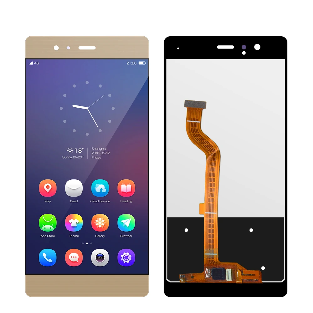 ЖК дисплей для Huawei P9 EVA L09 L19 сенсорный экран в сборе с рамкой дисплей|Экраны