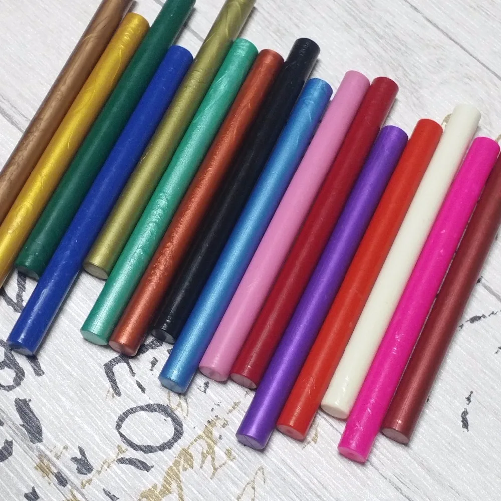 10 шт. круглых палочек для запечатывания в качестве офисных принадлежностей