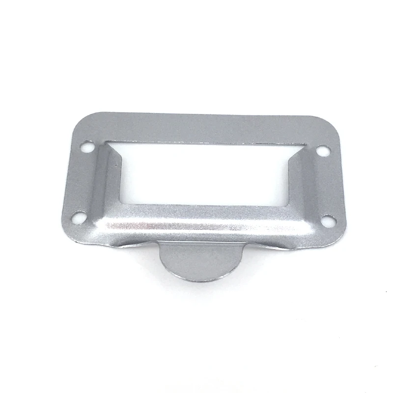 12PCS 73mmX59mm Iron Furniture Handle Label Pull Frame File Name Card Holder For Cabinet Drawer Box Case | Обустройство дома