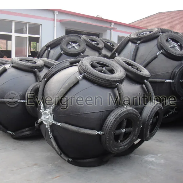 Yokohama type inflatable floating pneumatic rubber fender |