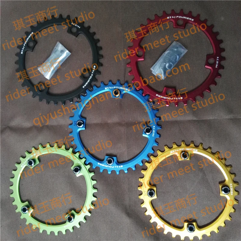 Звездообразная звезда велосипеда fouкурьера 104BCD 30 32 34 36 38 40 42T|gear king|chainwheel mtbchainring