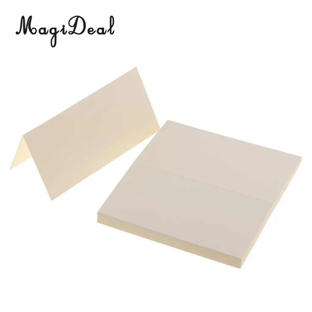 25x кремово белый цвет фотообои свадебные открытки товары Вечерние|card blanks|blank white