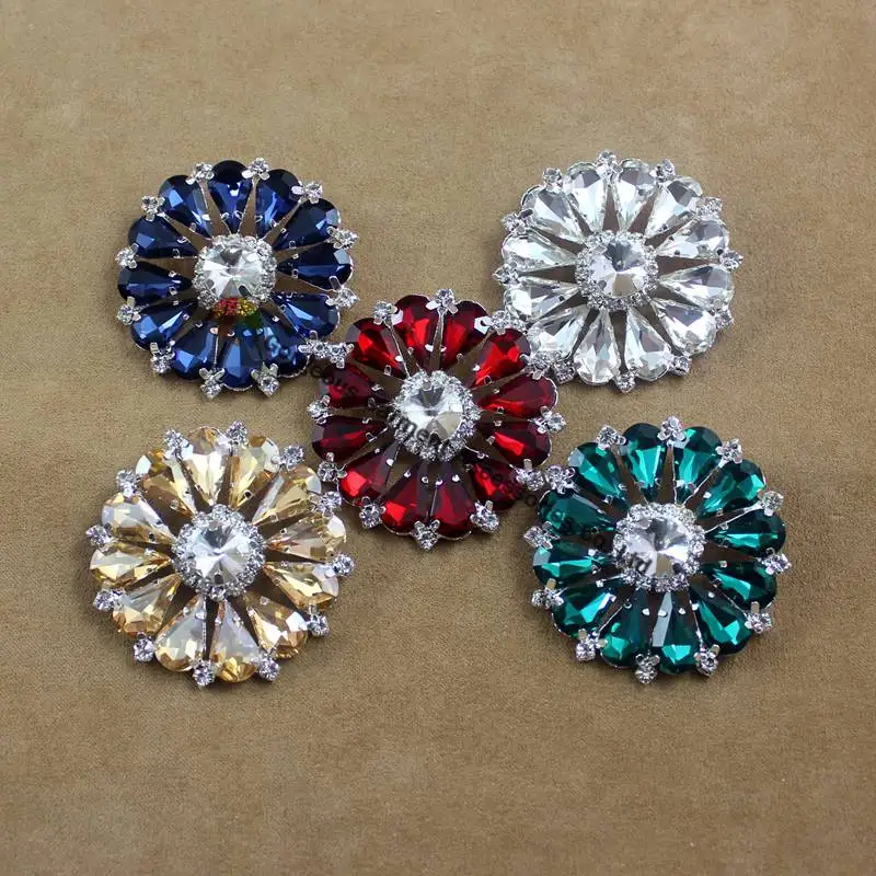10 шт. 32 мм 42 мм|buttons clear|rhinestone buttonsround rhinestone button |