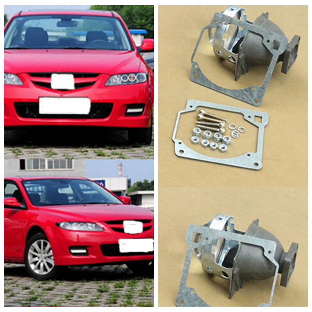 Bixenon Рамка адаптер DIY кронштейн держатель модуль Набор для Mazda Valeo Hella 3r 5 Q5 объектив