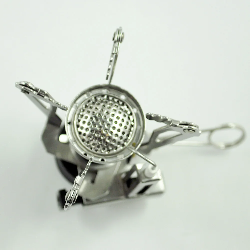 SODIAL (R) ультралегкий рюкзак канистра печь для лагеря с пьезо зажиганием 3 9 oz|stove|stove