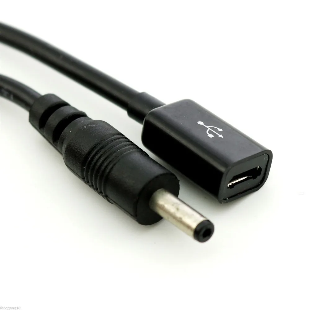 10 шт. переходник с Micro USB на DC 3 5x1 35 мм 23 см | Компьютеры и офис