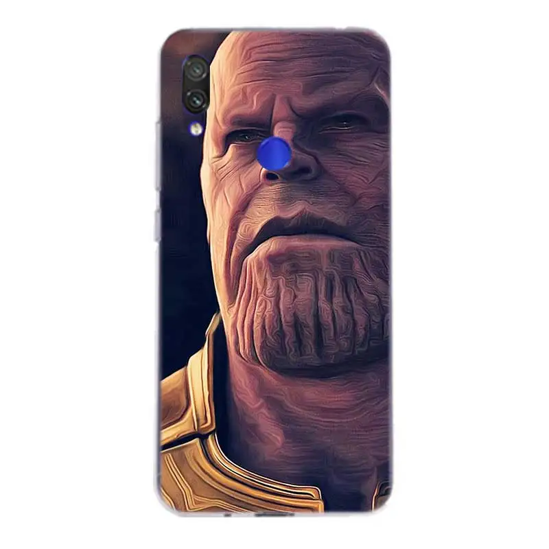 Infinity Gauntlet Thanos Silicone Case For Xiaomi Redmi Y3 S2 Y2 Note 7 6 5 Pro 4 4X 5A 6A Pocophone F1 Mi 8 A2 lite 9 A1 Cover |