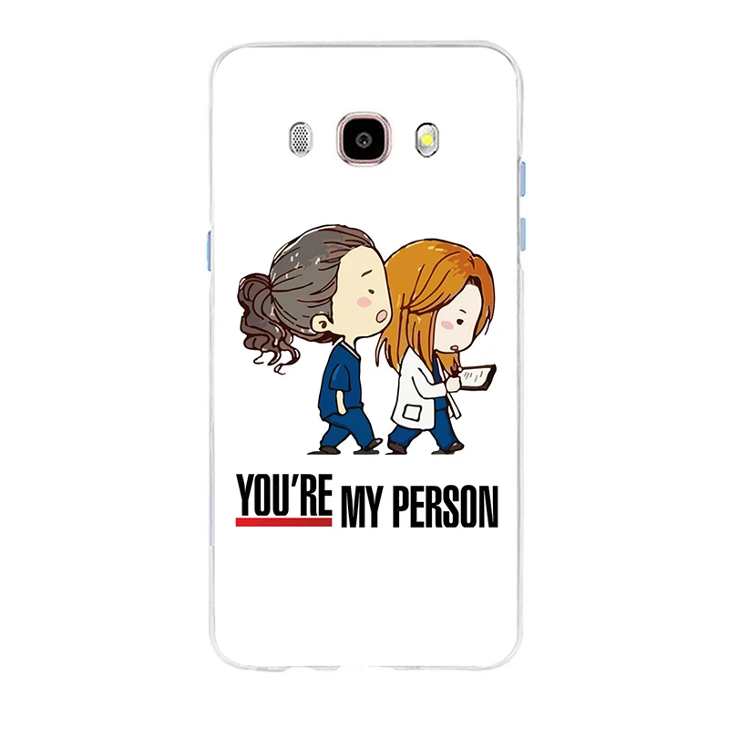 Чехол для телефона из ТПУ You Are My Person Greys Анатомия чехол Samsung Galaxy S6 S6edge S6Plus A7 S7 S7edge S8 S9