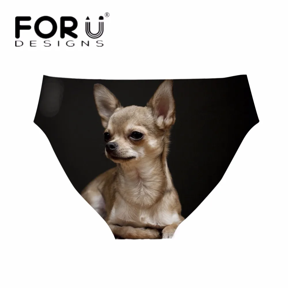 FORUDESIGNS женские ультратонкие бесшовные трусики с 3d-рисунком животных | Женская