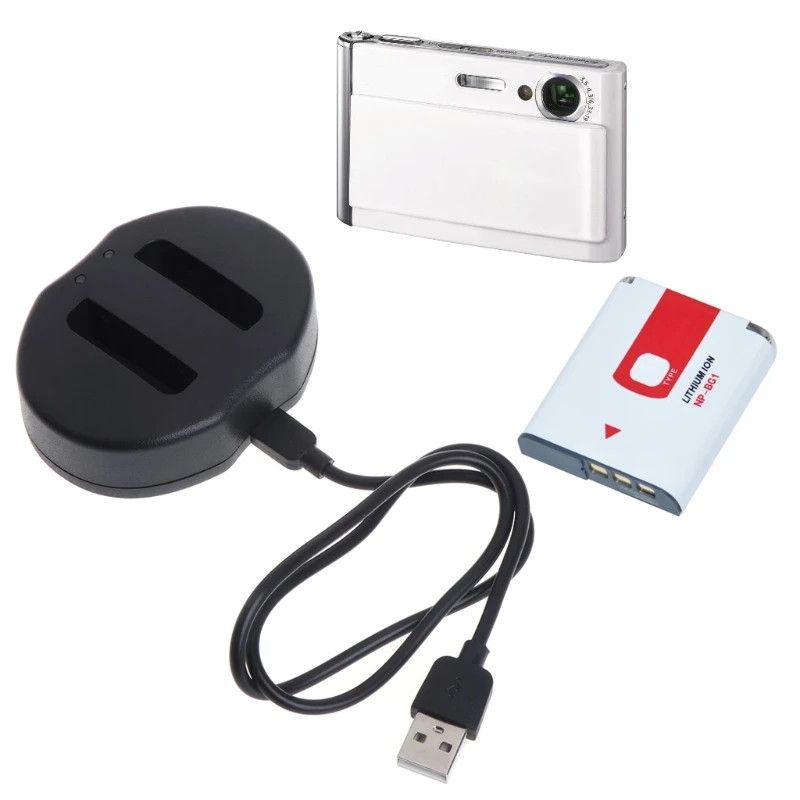 BGEKTOTH NP-BG1/FG1 двойной Батарея Зарядное устройство для sony CyberShot DSC-HX30V DSC-HX20V DSC-HX10V