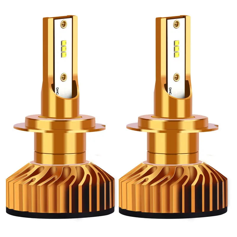 2 Pieces Infitary H7 светодиодный головной светильник лампочка H4 светодиодный H1 H3 H8 H11 9005 HB3 9006 HB4 зэс чипы 12000LM 6500K 12V Автомобильная Противо-Туманная светильник автомобильных ламп - Испускаемый цвет: 2 Pieces