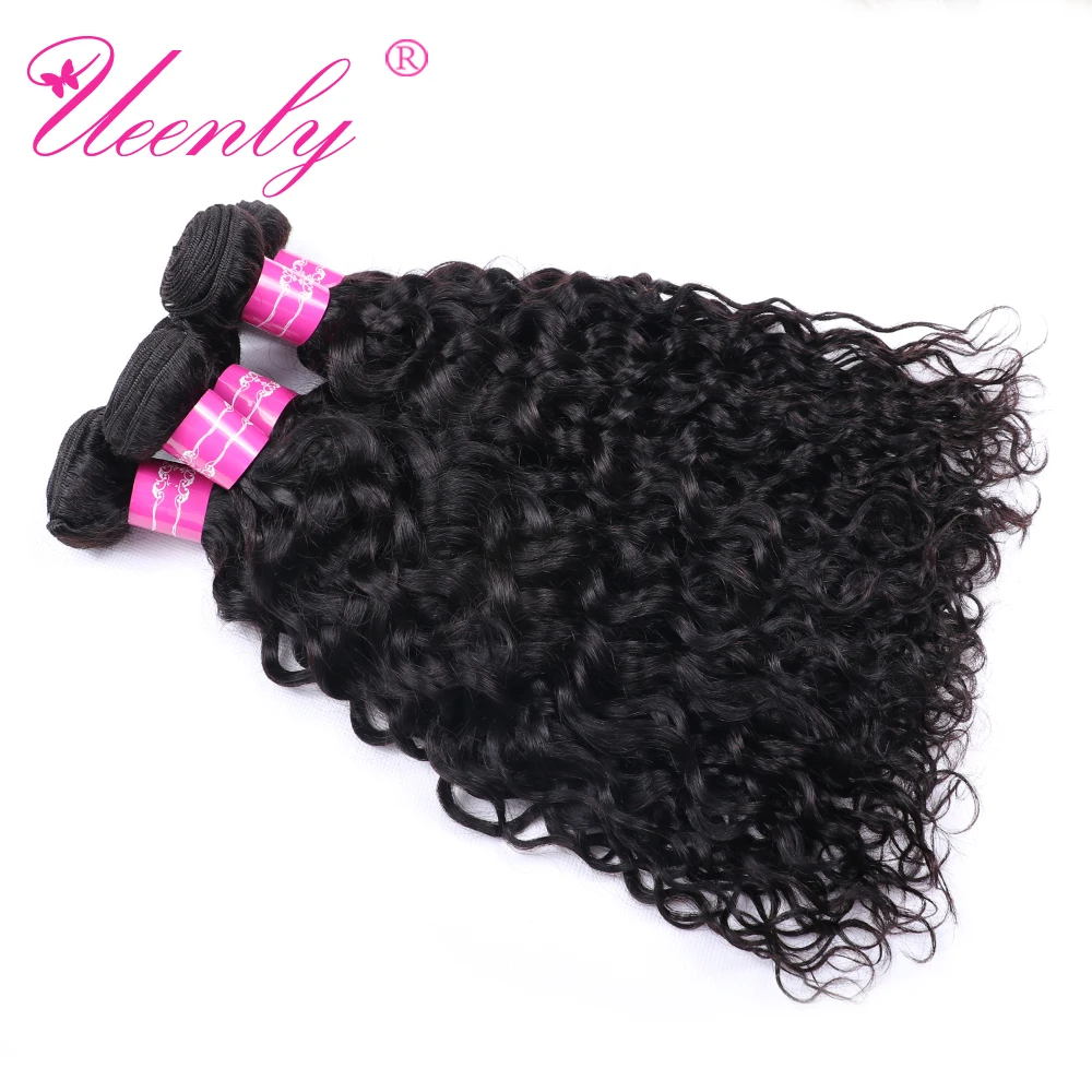 Волнипряди UEENLY с застежкой человеческие волосы Remy пряди перуанпряди волос