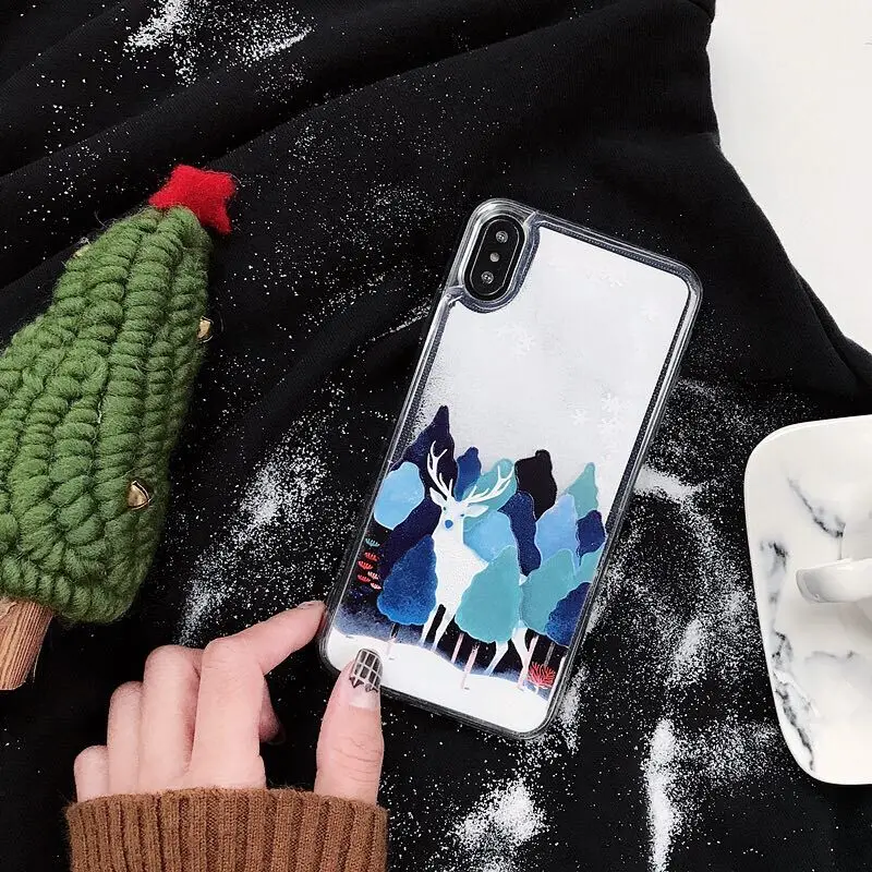 Динамический Жидкий чехол для Samsung Galaxy A6 plus 2018 note 9 задняя крышка A8 S8 S9 S6 S7 Edge 8 |
