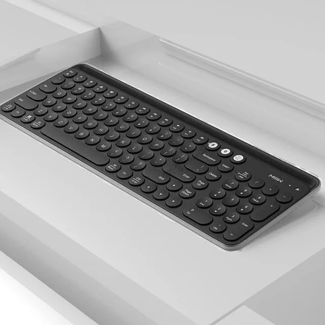 MI Mijia Miiiw Bluetooth Двухрежимная портативная клавиатура 104 ключа беспроводная 2 4 GHz