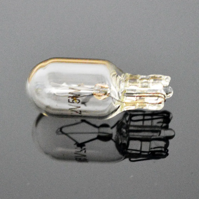 Бегемот (100 шт./лот) Clear 501 194 W5W T10 белое стекло 12V 5W W2.1x9.5d Одиночная автомобильная