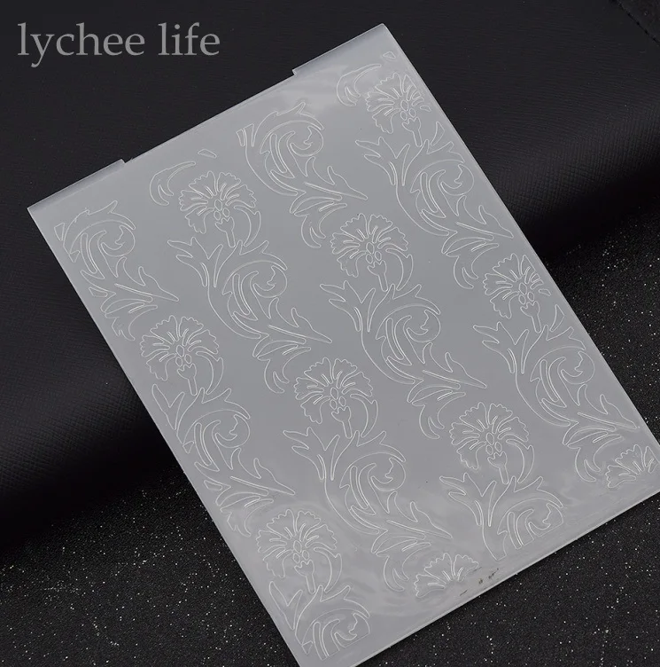 7 Lychee пластиковая папка для тиснения для скрапбукинга шаблон штамп для изготовления открыток украшение Сделай Сам ручной работы Альбом карта инструмент - Цвет: 7