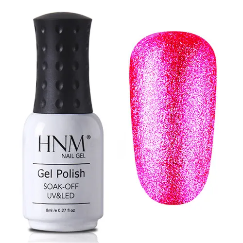 HNM, 8 мл, блестящий УФ-гель для ногтей, длинный светодиодный Гель-лак, Esmalte Permanente, художественный Гель-лак для ногтей, штамповка, Гель-лак - Цвет: 58034
