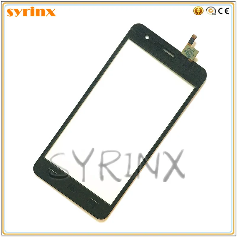 Syrinx 5.0 inch For Fly Champ FS529 FS 529 Touch Screen Digitizer Front Glass Panel Sensor Replacement Touchscreen 3m tape | Мобильные
