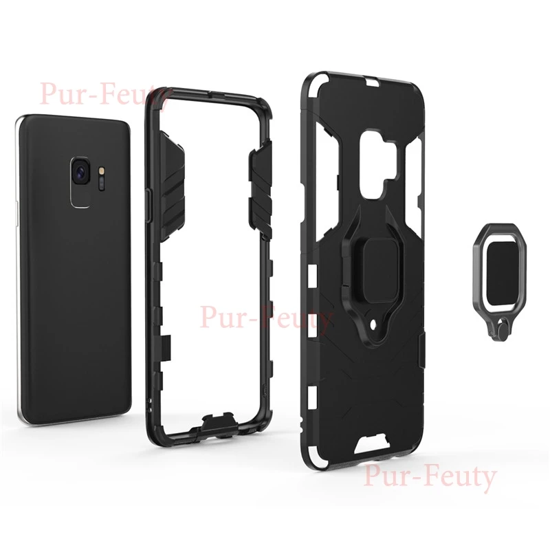 Чехол для Samsung Galaxy S9 S 9 G960 G960F G960F/DS 360 полная защита ПК силикон 9Plus G965F G965F/DS Amor сумка |