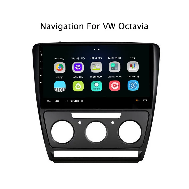 10 1 &quot2.5D IPS Android 8 автомобильный DVD GPS для Skoda Octavia 2007 2008 2009 2010 2011 2012 2013 Автомобильный