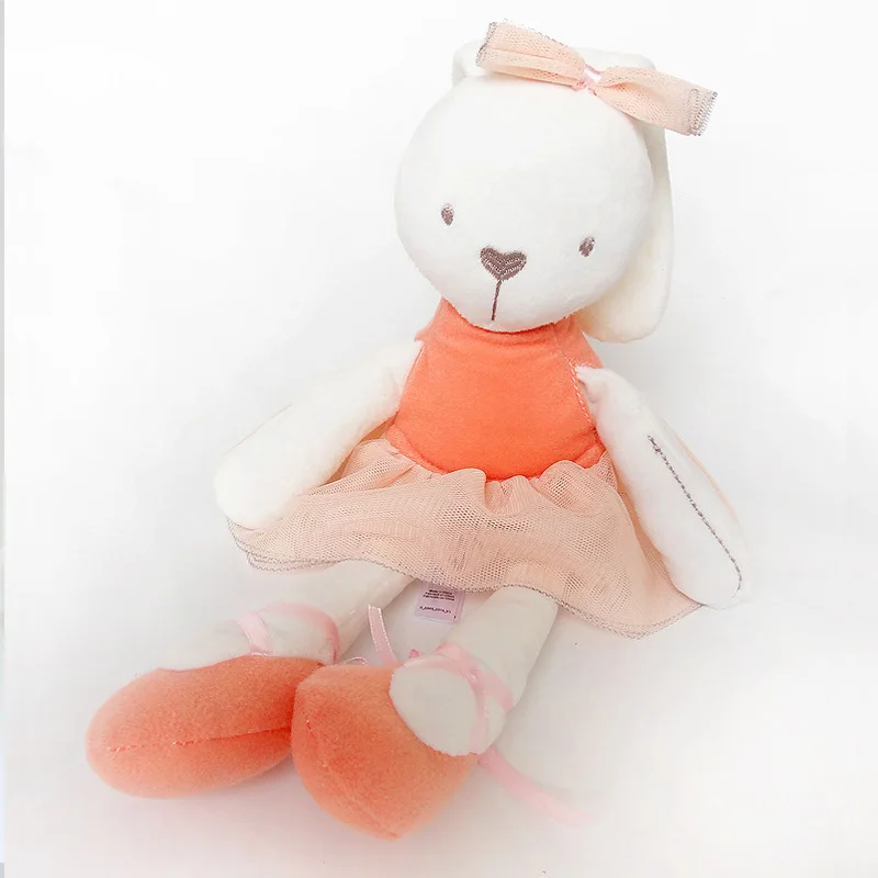 Новый 42 см милые детские мягкие плюшевые игрушки Brinquedos плюшевый кролик спальный