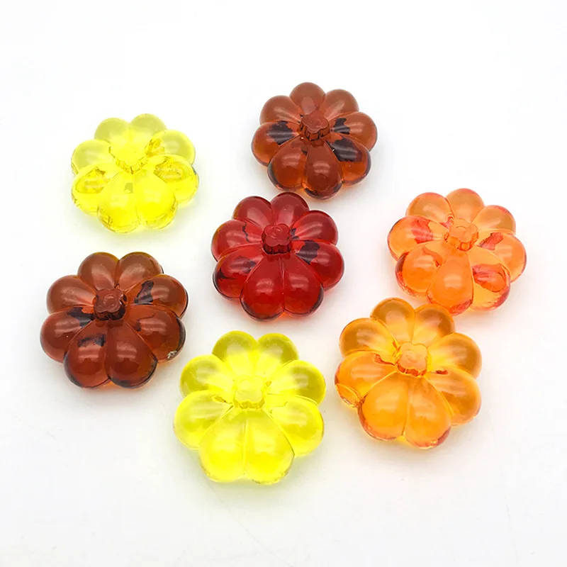 10 шт. красочная Тыква бусины имитация хрустальные стразы кукла машина заполняет