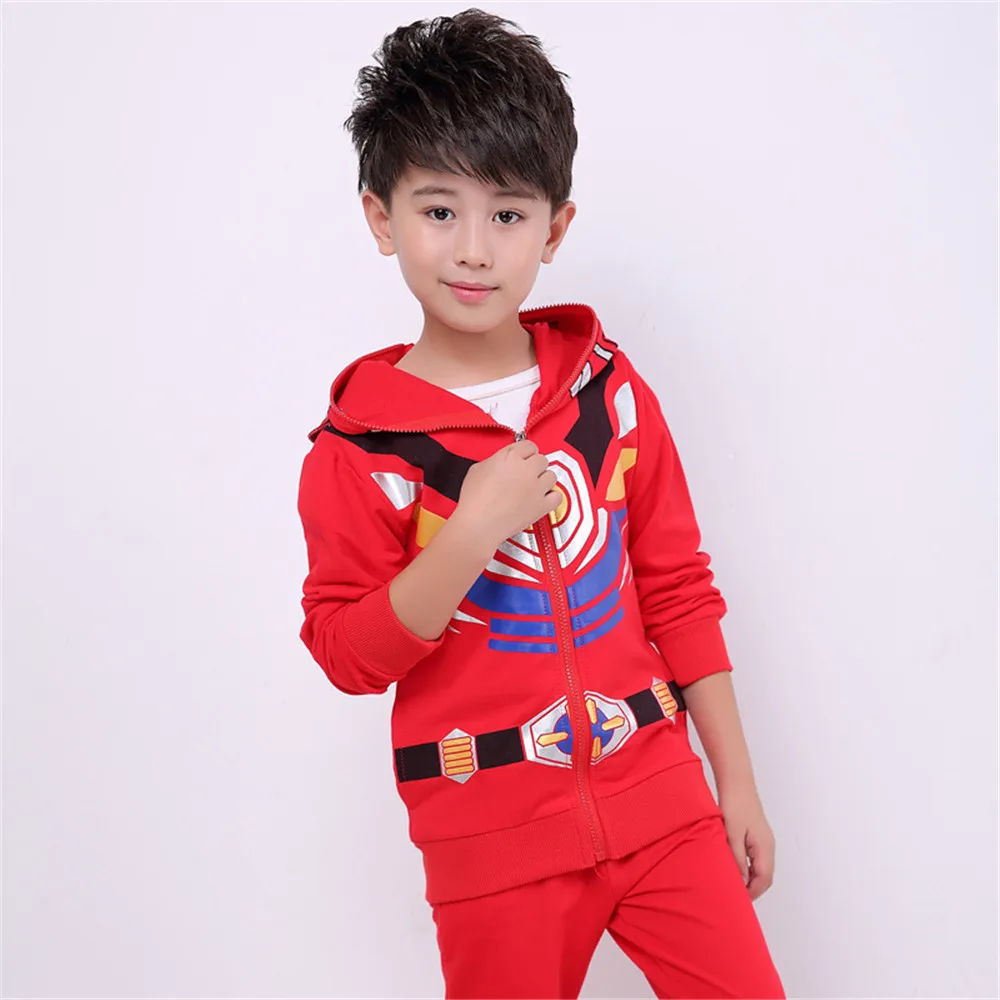 Комбинезон DINO CHARGE маска для косплея Детский костюм мальчиков красный синий