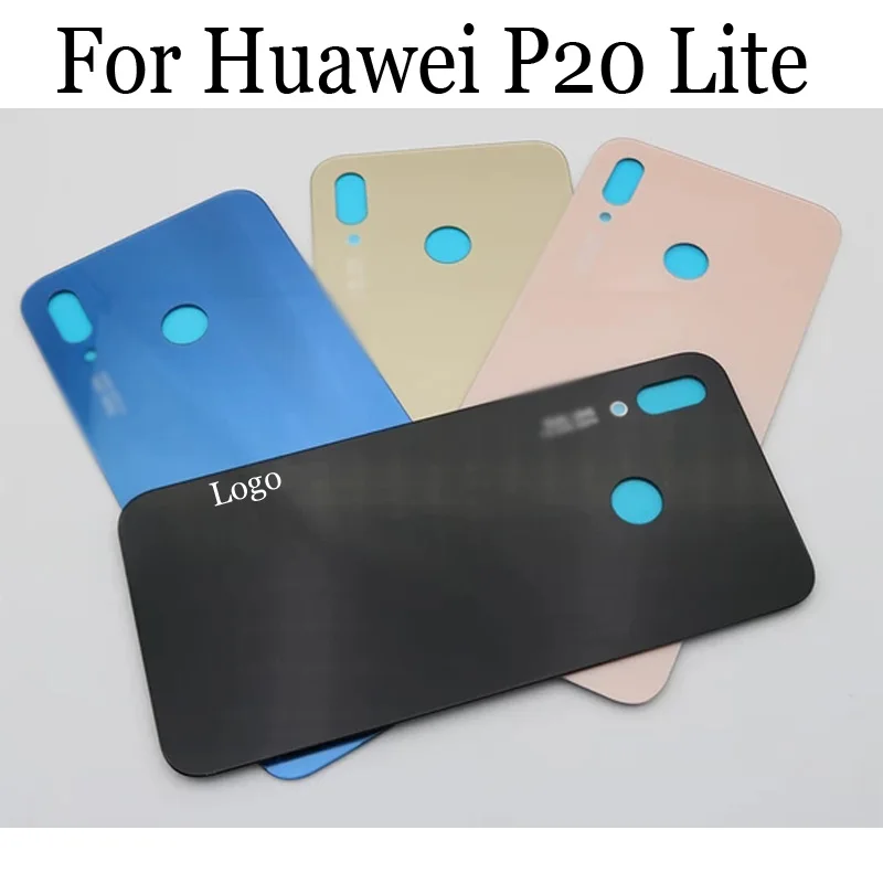 Новинка 100% задняя крышка батарейного отсека для Huawei P20 Lite P 20 замена P20Lite|Корпусы и